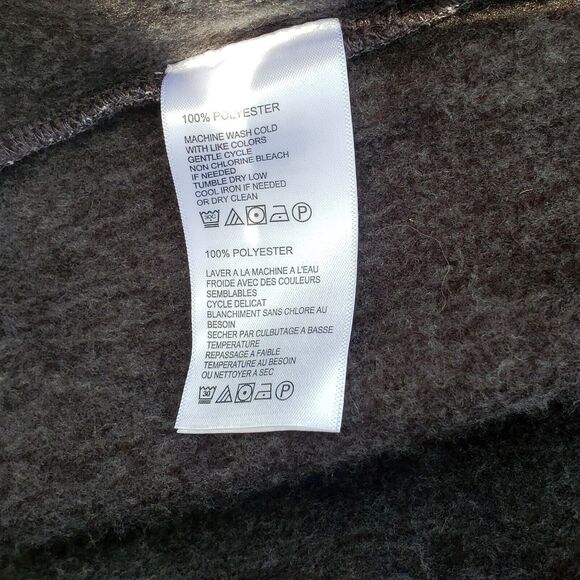 Tommy Bahama Jacket S Soft Heavier Weight Gray Button Up Long Sleeve PLEASE READ - Picture 7 of 9